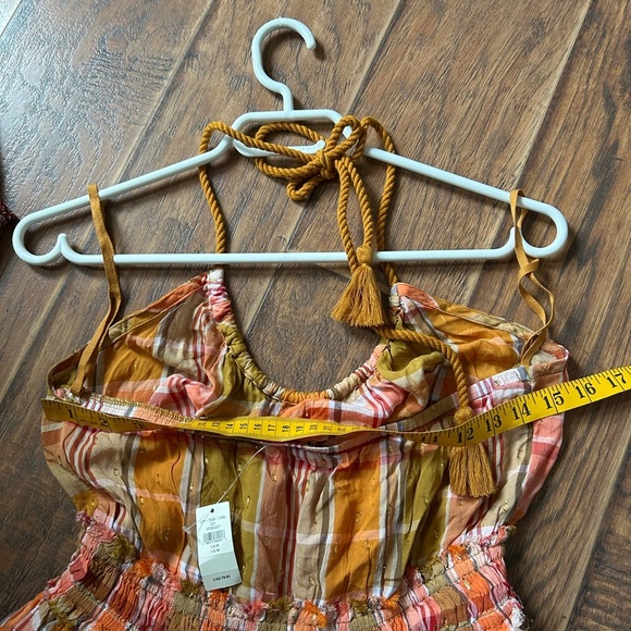 Aerie Colorful Plaid Halter Dress - Picture 7 of 7